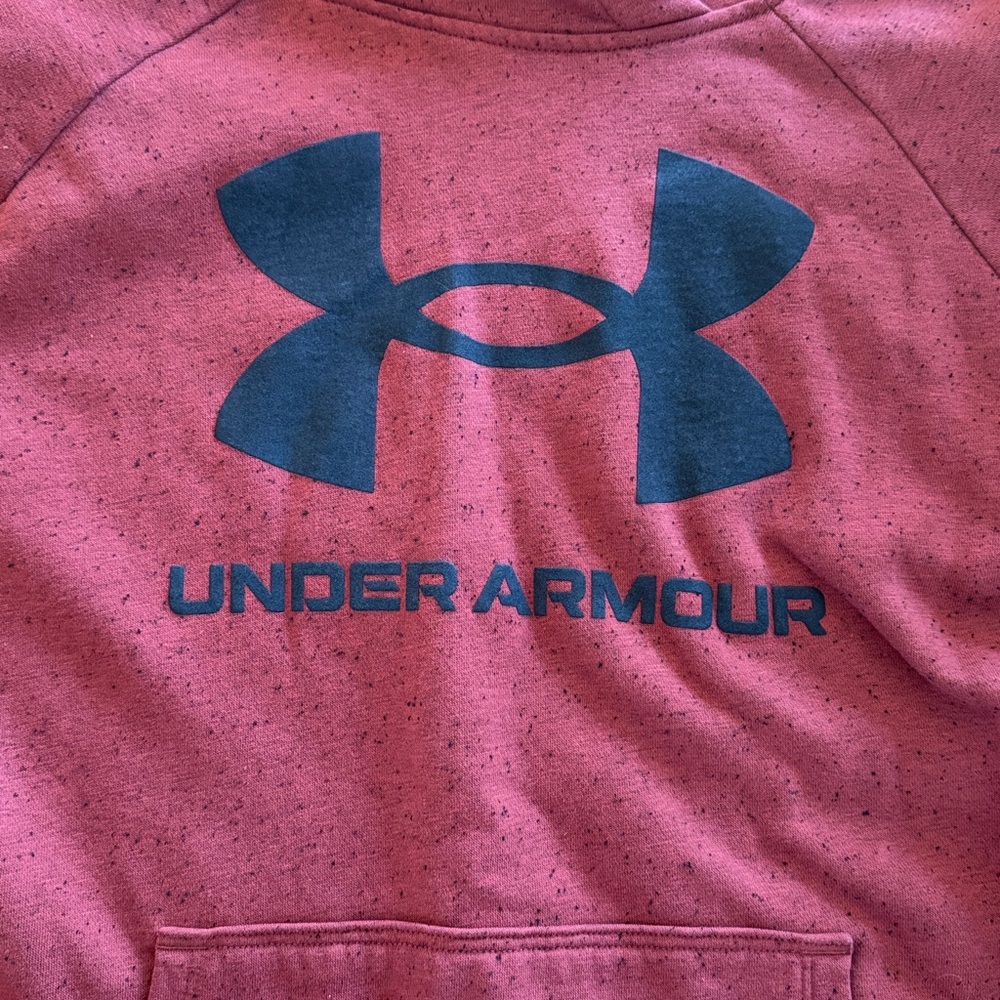 Under Armour  Brick Red Hoodie. - Picture 4 of 4